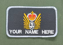 Load image into Gallery viewer, Bespoke Pilot / Crew Team Name Badge RN / Royal Navy - Observer

