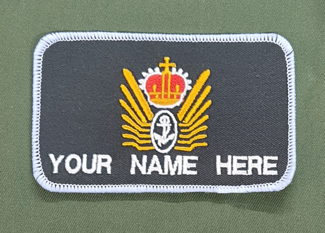 Bespoke Pilot / Crew Team Name Badge RN / Royal Navy - Observer