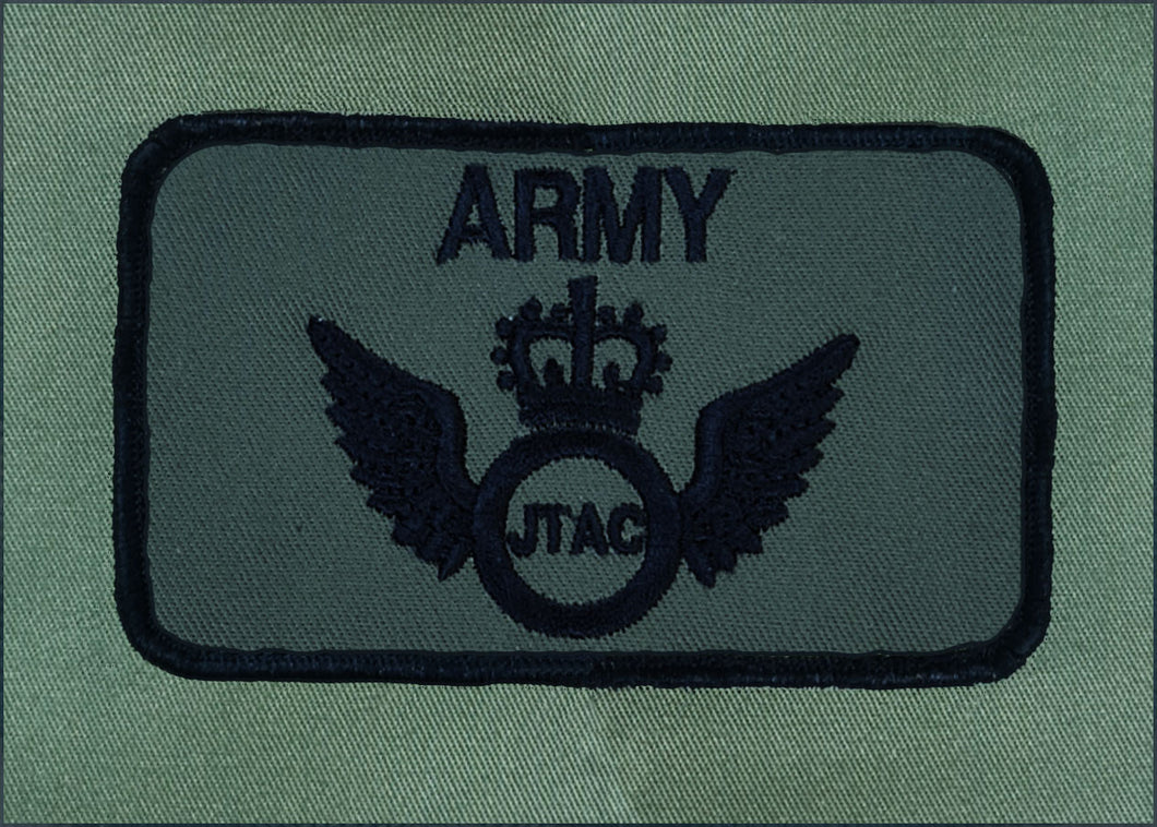 Bespoke Air / Ground Crew RAF AAC Name Badge JTAC Joint Terminal Attack Controller Subdued