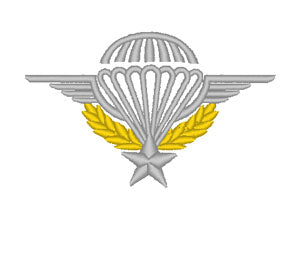 French Paratrooper / parachutist Wings - Embroidered Design - Choose your Garment
