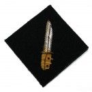 Combat Infantryman Badge Gold On Navy