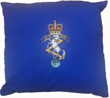 Load image into Gallery viewer, Bespoke Luxury 40cm x 40cm Cushion Royal Electrical and Mechanical Engineers (REME)
