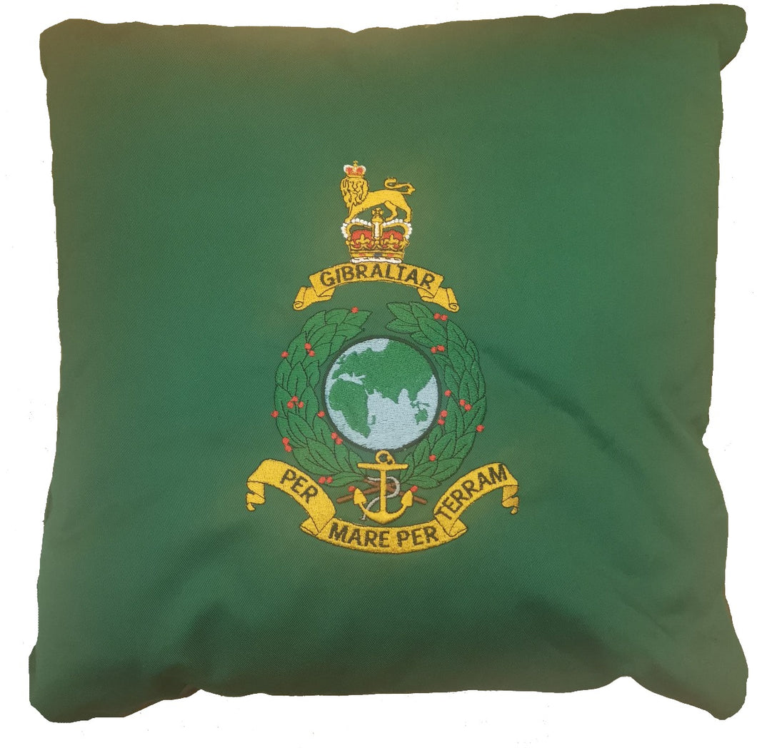 Bespoke Luxury 40cm x 40cm Cushion Royal Marines
