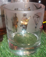 Load image into Gallery viewer, Custom Engraved 360 Silouette whiskey Glass - Airborne Forces
