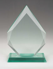 Load image into Gallery viewer, Engraved Jade Diamond Frame Award
