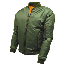 Load image into Gallery viewer, Embroidered - Mens Classic MA1 Bomber Jacket
