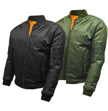 Load image into Gallery viewer, Embroidered - Mens Classic MA1 Bomber Jacket
