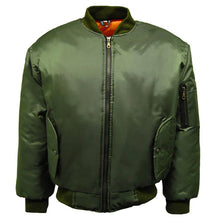 Load image into Gallery viewer, Embroidered - Mens Classic MA1 Bomber Jacket
