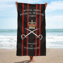 Load image into Gallery viewer, Fully Printed Royal Army Physical Training Corps (raptc) Towel
