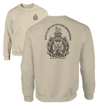 Load image into Gallery viewer, Double Printed Kings Own Scottish Borderers (KOSB) Sweatshirt
