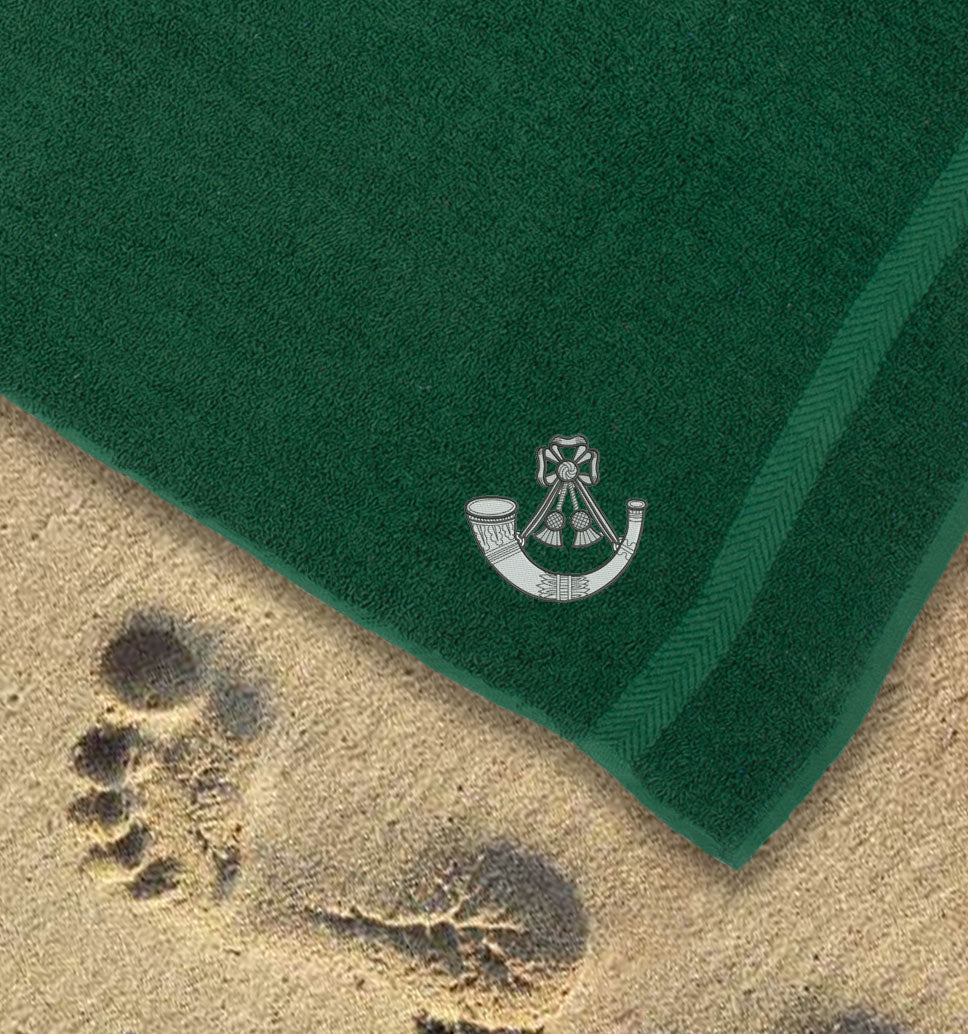 Embroidered Light Infantry Towel