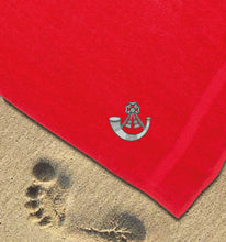 Load image into Gallery viewer, Embroidered Light Infantry Towel
