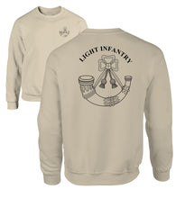 Load image into Gallery viewer, Double Printed Light Infantry Sweatshirt
