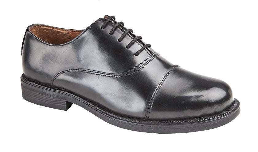 Capped Oxford Cadet Shoe Polished