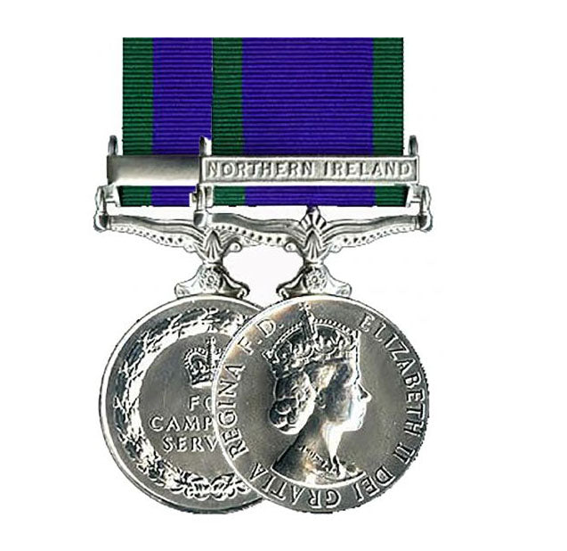 Official Miniature General Service Medal (GSM) 1962-2008  (EIIR)