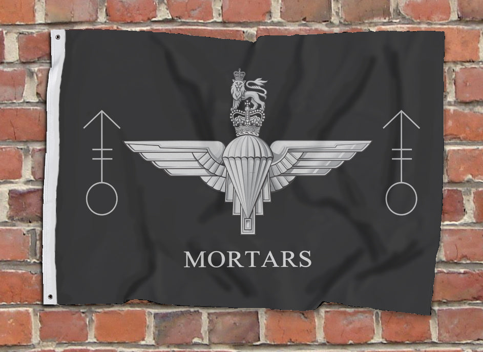 Printed Flag - Parachute Regiment Mortars