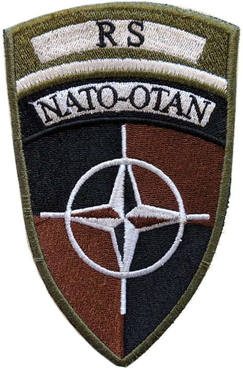 NATO Afgan Resolute Support Badge