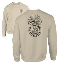 Load image into Gallery viewer, Double Printed Northumberland Fusiliers Sweatshirt
