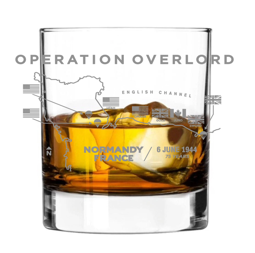 Operation Overlord - Tumbler Whiskey Tumbler Glass 330ml