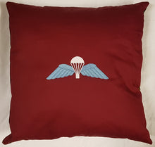 Load image into Gallery viewer, Bespoke Luxury 40cm x 40cm Cushion Airborne Wings
