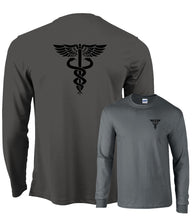 Load image into Gallery viewer, Double Printed Paramedic Long sleeve Wicking T-Shirt

