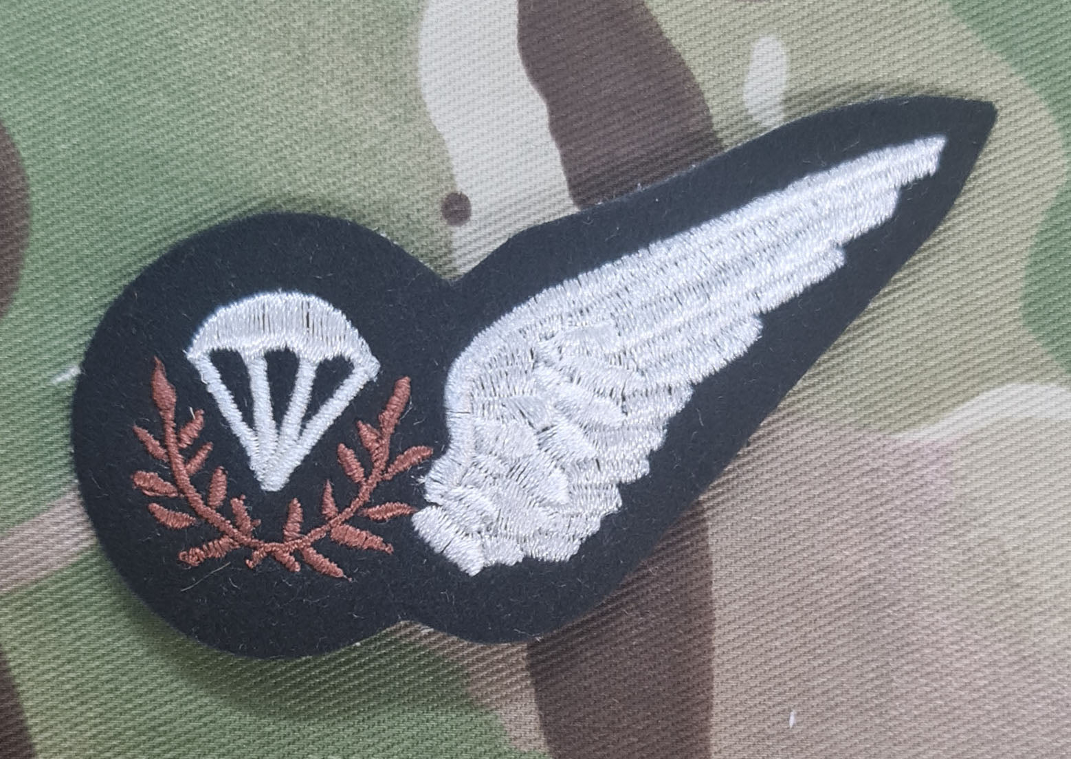 PJI Brevet (Parachute Jump Instructor) RAF qualification badge ...