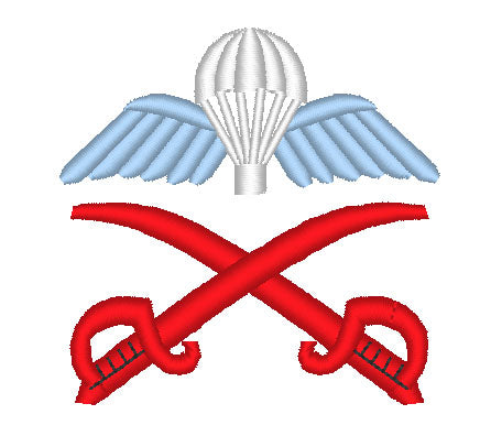 Parachutist / Paratrooper / Para Trained Physical Training Instructor (Variant) - Embroidered Design - Choose your Garment