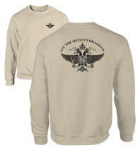 Load image into Gallery viewer, Double Printed 1st The Queen&#39;s Dragoon Guards (QDG) Sweatshirt
