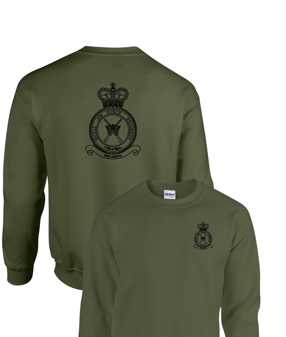 Double Printed RAF Regiment Sweatshirt