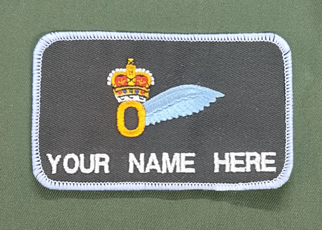 Bespoke Pilot / Crew Team Name Badge RAF Royal Air Force - Observer Brevet