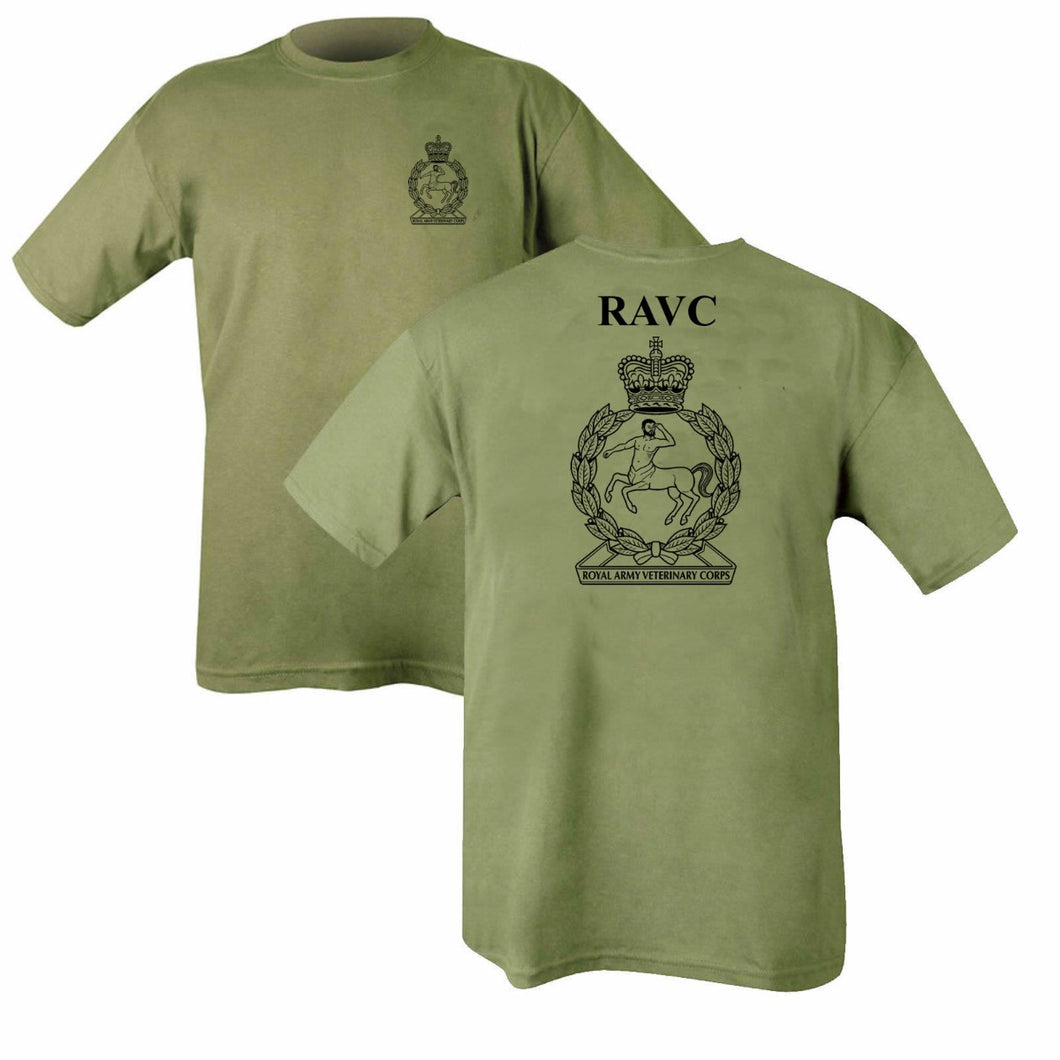 Double Printed Royal Army Veterinary Corps (RAVC) T-Shirt