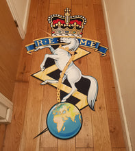 Load image into Gallery viewer, Royal Electrical Mechanical Engineers (REME) - Bespoke - Fully Printed - Mat / Rug (other logos / badge available))
