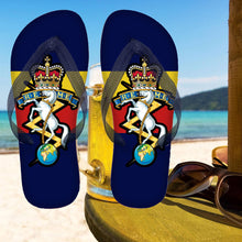 Load image into Gallery viewer, Printed Flip Flops - Royal Electrical &amp; Mechanical Engineers (REME)
