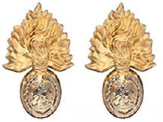 Royal Regiment of Fusiliers O R Collar Badge