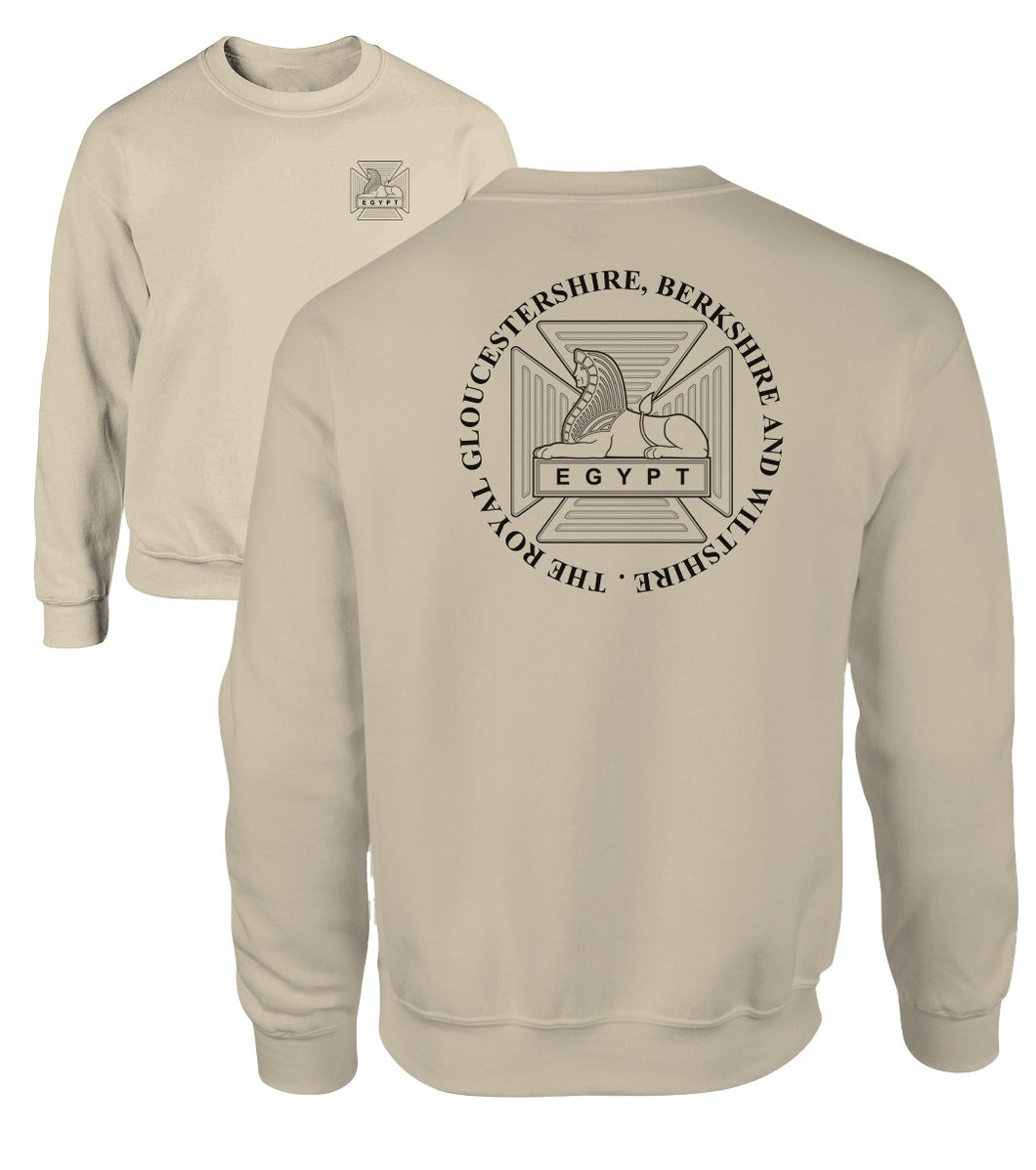 Double Printed Royal Gloucestershire Berkshire and Wiltshire (RGBW) Sweatshirt