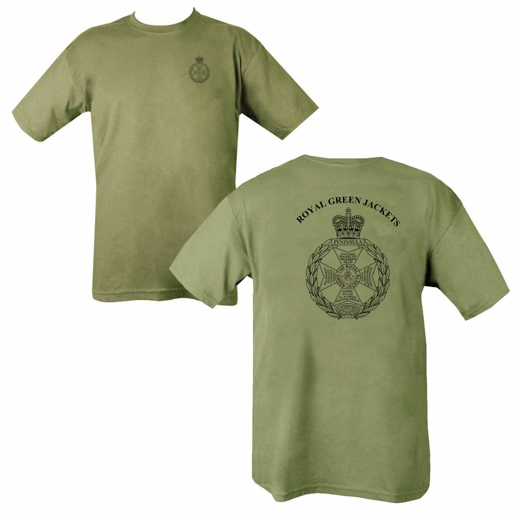 Double Printed Royal Green Jackets (RGJ) T-Shirt
