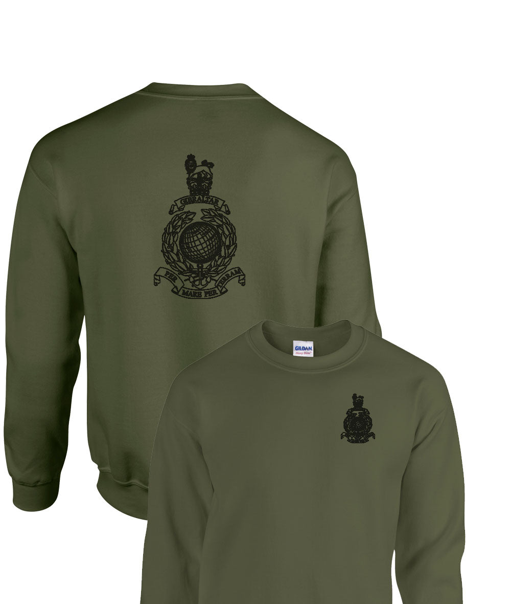 Double Printed Royal Marines Commando Sweatshirt