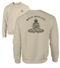 Load image into Gallery viewer, Double Printed Royal Artillery (RA) Sweatshirt
