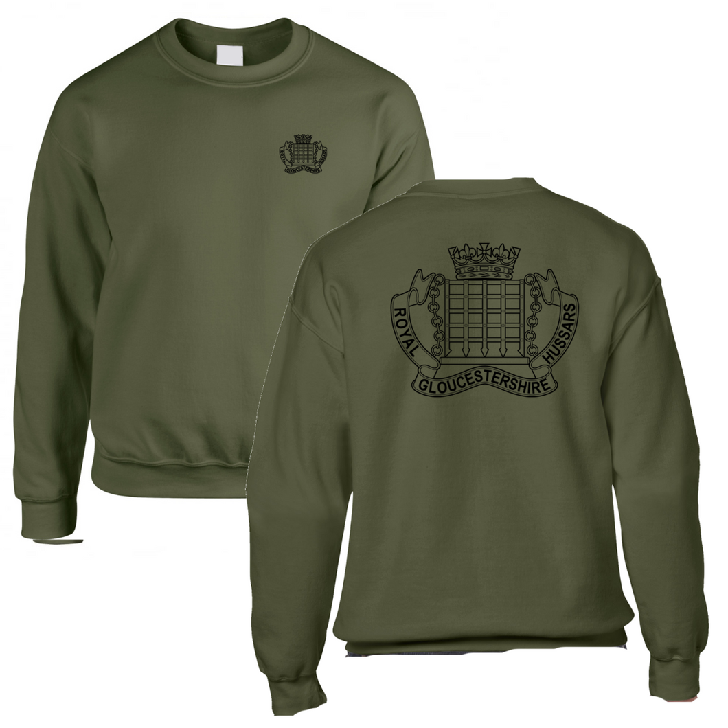 Double Printed Royal Gloucestershire Hussars Sweatshirt