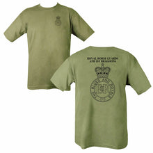 Load image into Gallery viewer, Double Printed Royal Horse Guard Dragoons (RHG) T-Shirt
