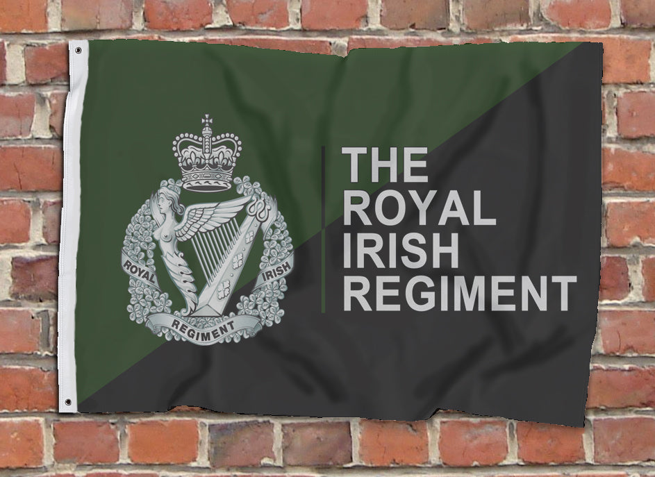 Royal Irish Regiment RIR Printed Flag