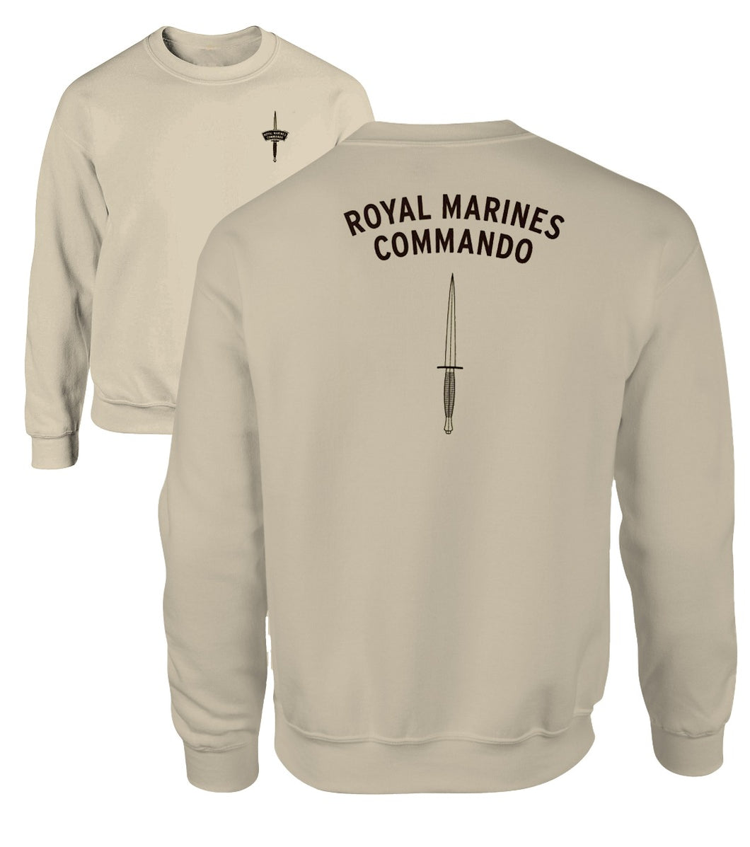 Double Printed Royal Marines Commando (RM) Sweatshirt