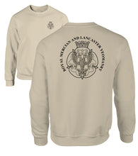 Load image into Gallery viewer, Double Printed Royal Mercian and Lancaster Yeomanry Sweatshirt
