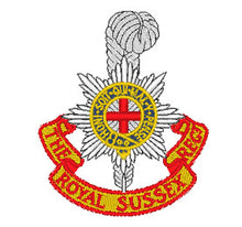 Load image into Gallery viewer, WW2 Royal Sussex Regiment - Embroidered - Choose your Garment
