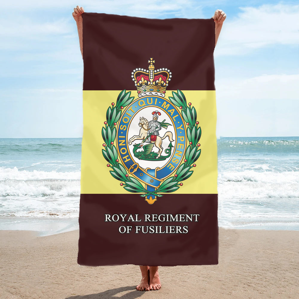 Fully Printed Royal Regiment of Fusiliers Cypher Towel