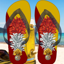Load image into Gallery viewer, Printed Flip Flops -  RRF Royal Regiment of Fusiliers
