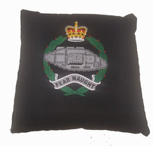 Load image into Gallery viewer, Bespoke Luxury 40cm x 40cm Cushion Royal Tank Regiment
