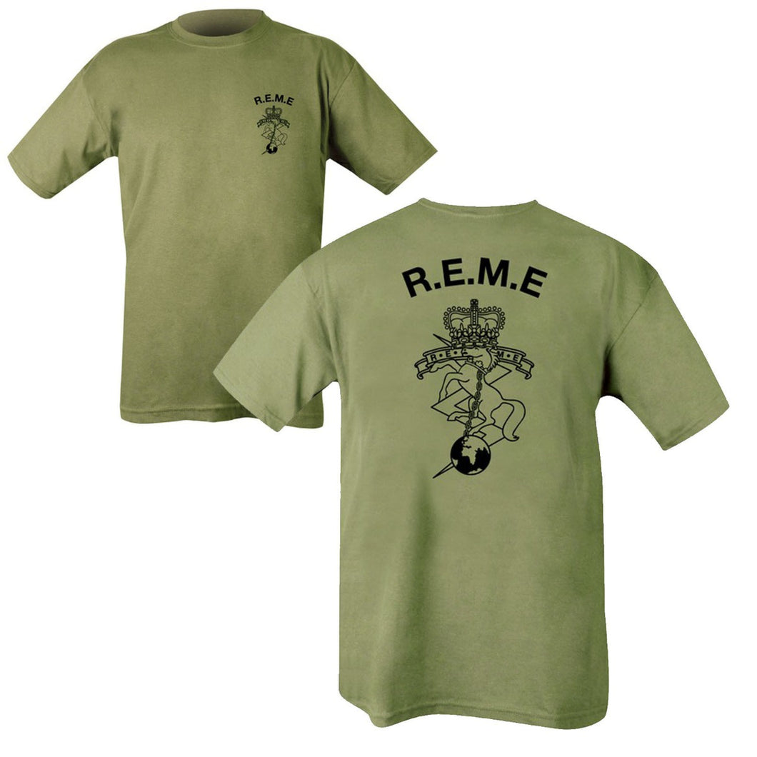 Double Printed Royal Electrical & Mechanical Engineers (REME) T-Shirt