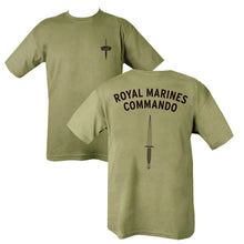 Load image into Gallery viewer, Double Printed Royal Marines Commando (RM) T-Shirt
