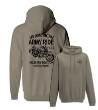 Load image into Gallery viewer, Fully Printed Army Bike Hoodie
